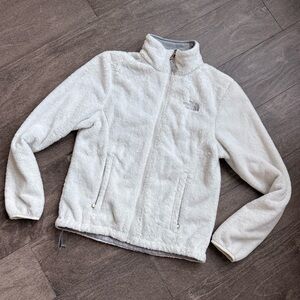 Vintage The North Face Cream Fleece Jacket